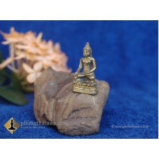 4cm Height High Quality Brass Buddha Stature