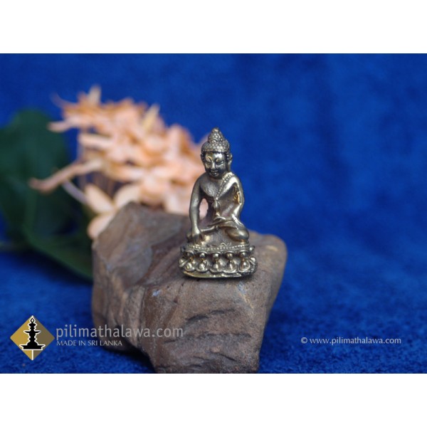 4.5cm Height High Quality Brass Buddha Stature