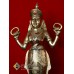 24 inches Height Brass God Kali Statue (පත්තිනි දේව මෑණි පිළිම)