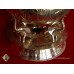 5 Elephant Decorative Begging Bowl (L) (අලි 5 කැටයම් පත්තරා- L)