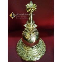 12'' decorated sthupa අලංකාරව සාදන ලද අඟල් 12'' කරඬු