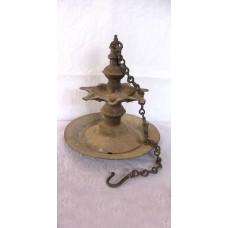 Old Hanging Oil Lamp